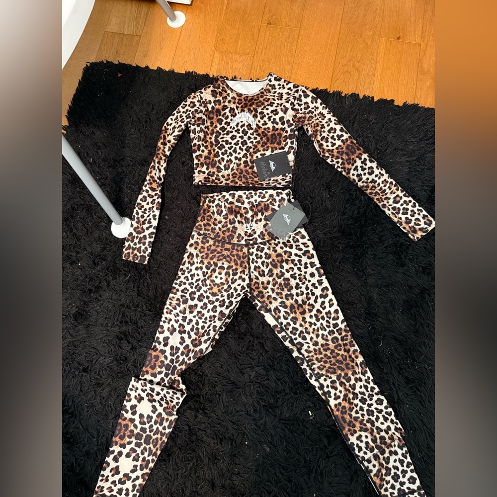Leopard Print Women's Set